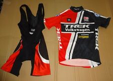 Trek VW JBL Shimano Trikot Hose T`Shirt Bib Short Set Gr. M Rot Schwarz Weiss