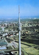 AK München Olympiapark Olympiaturm 1968/69
