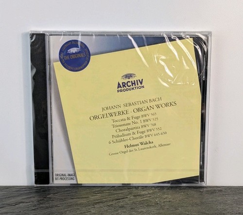 Bach organ works - cd,