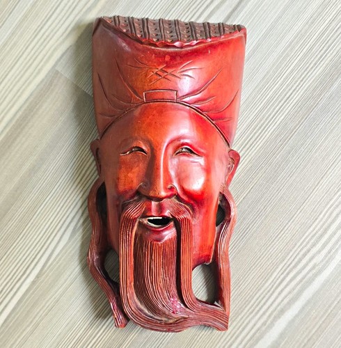 Antike chinesische wandmaske - antike,