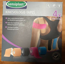 4x 5m x 5cm Kinesiologie Tapes