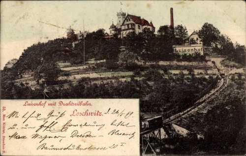 Dresden loschwitz - ak,