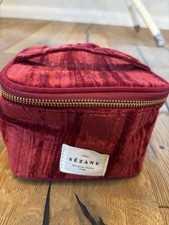 *Sezane* Samt  Tasche, Rot