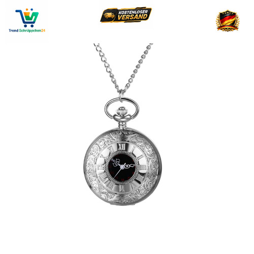 Retro taschenuhr herren kette - retro,