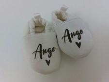 Baby Schuhe Weiß Schläppchen