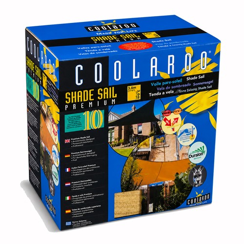 Coolaroo sonnensegel quadrat - coolaroo,