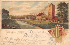 AK Litho. Gruss aus Leipzig