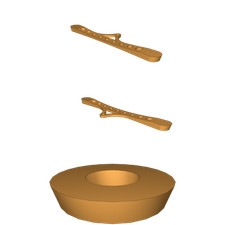 Amiga 1200 Riser Feet für