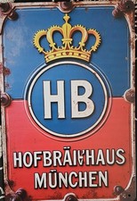 Blechschild  Hofbräuhaus