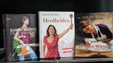 3 x Sarah Wiener Kochbücher