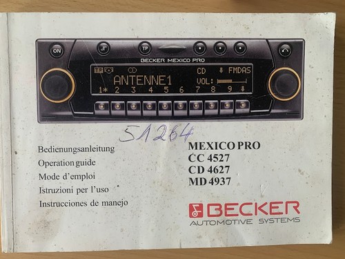 Original becker mexico - original,