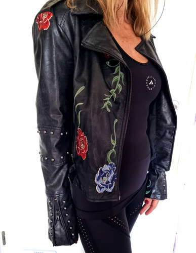 Amisu kunstlederjacke - amisu,