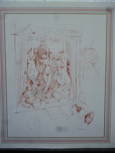 Kunstdruck zirkus die - kunstdruck,