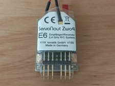 Tematik Servonaut Zwo4 E6 2,4 Ghz 6-Kanal RC Empfänger NEU