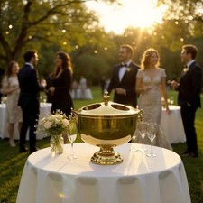 Gold Champagner Eiskübel