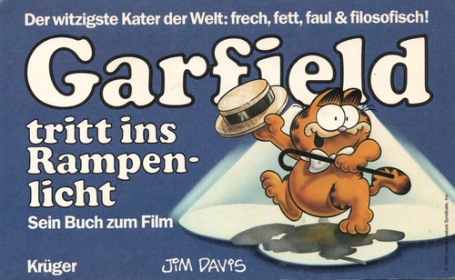 Garfield tritt ins rampenlicht - garfield,