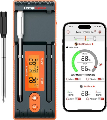 Kabelloses fleischthermometer - kabelloses,