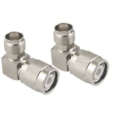 2 Stück TNC Stecker auf