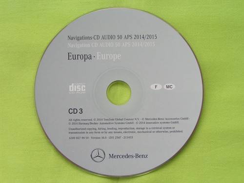 Navigation mercedes benz - cd,