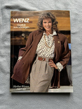 WENZ Katalog Herbst Winter 1987 / 1988 Versandhauskatalog vintage Mode