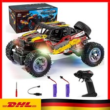 Ferngesteuertes Auto All Terrain RC Geländewagen LED-Leuchten 2,4 GHz Rennauto