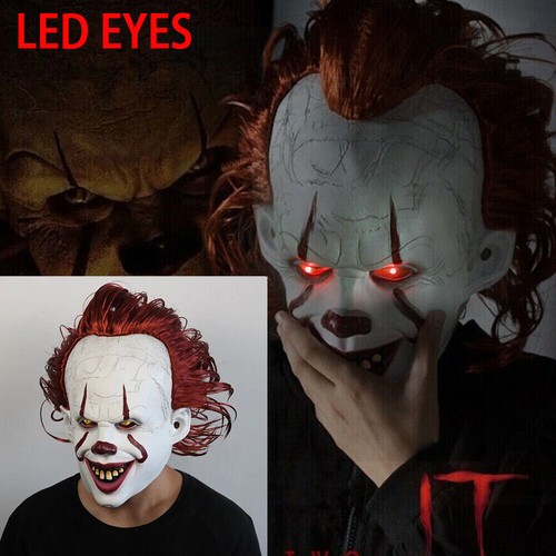 Led halloween clown - halloween, maske