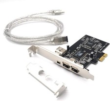 PCIe 3 Ports 1394A Firewire