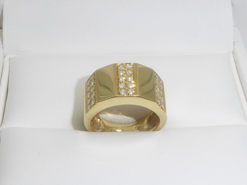 750 gelbgold 18k gold ring - 18k,