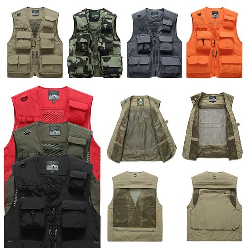 Herren safari weste mit - herren,