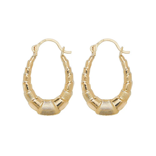 Creolen ohrringe gelbgold - creolen,
