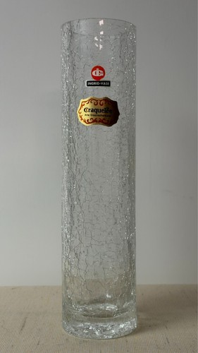 Vase glashütte craquele - vase,