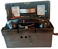 Feldtelefon FF-54 (FF OB/ZB) DFG  Bundeswehr ohne Tragegurt funktioniert TOP