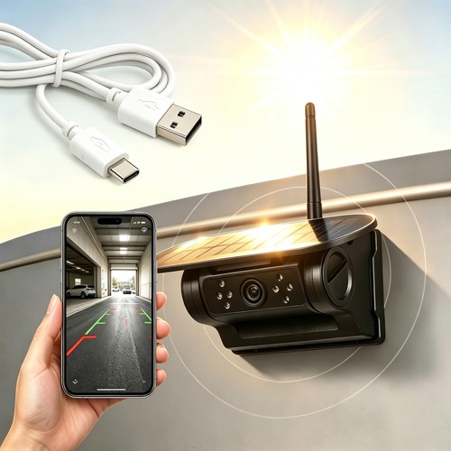 Wifi solar rückfahrkamera - solar,