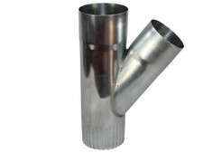 Fallrohrabzweig Zink 40°