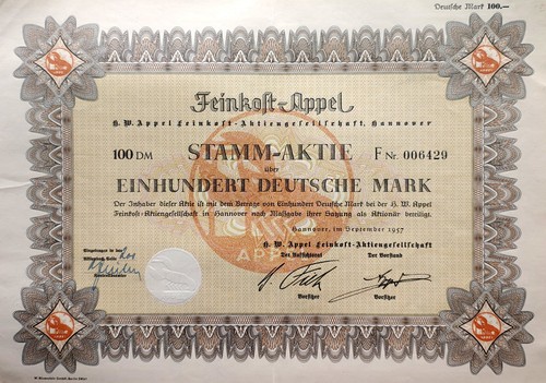 Historische wertpapiere - historische,