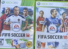 Xbox 360 Lot FIFA Soccer 10 12
