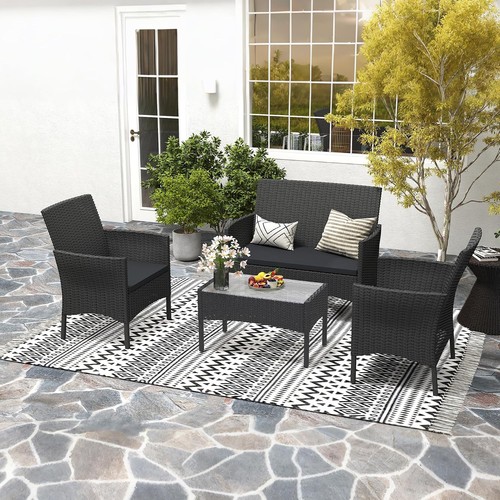 Gartenmöbel set poly rattan - gartenmöbel,