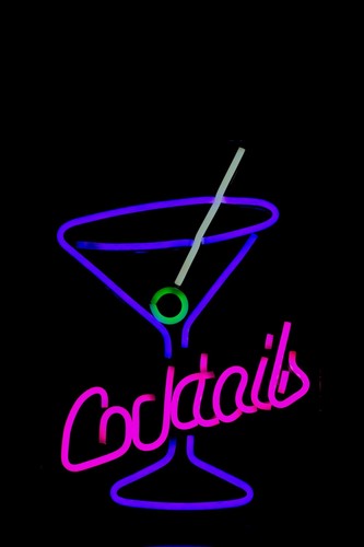 Neon mood light cocktais - mood,