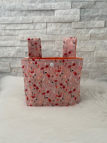 Lenkertasche pilze rosa - „pilze, rosa“
