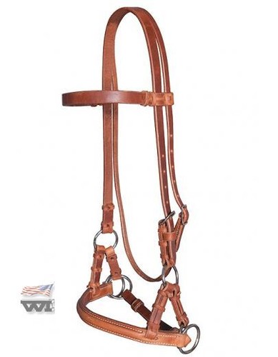 Western imports sidepull - sidepull, flat