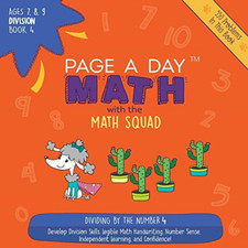 Page a Day Math Division Book