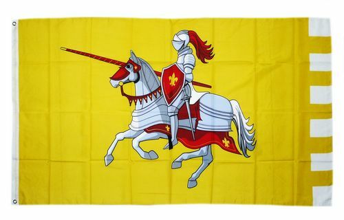 Flagge fahne ritter - flagge, mit