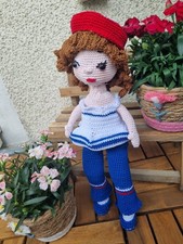 Puppe Handmade Wolle Amigurumi