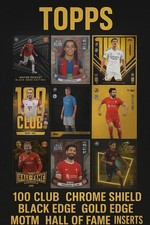 TOPPS 100 CLUB-BLACK EDGE-GOLD