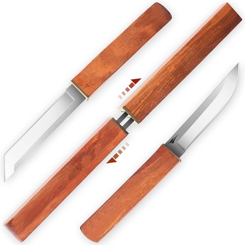 Doppelmesser mit holzgriff - doppelmesser,