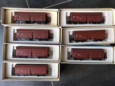 PIKO 5/6426-010 Selbstentladewagen braun Spur H0  7-teilig in OVP neuwertig