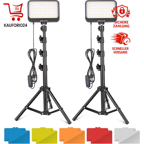 Videoleuchte 2pack studiolicht - videoleuchte,