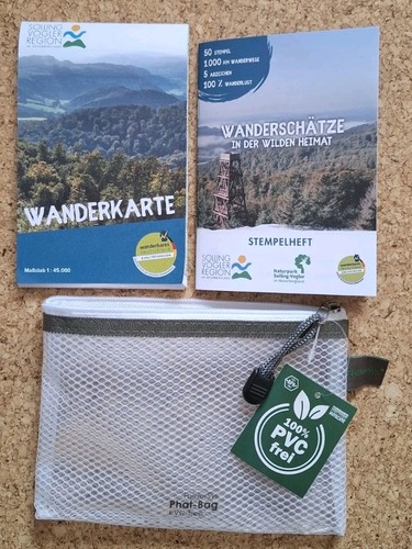 Wanderkarte stempelheft - wanderkarte,,