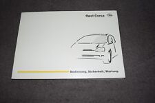 Betriebsanleitung Bedienungsanleitung Opel Corsa B 07/1998 neuwertig/unbenutzt