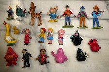 ? Comicfiguren / Aufstellfiguren - sehr alt Vintage Gummi Kunststoff  ?